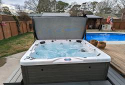 Hot Tub Installation Photo Gallery - Image: 563